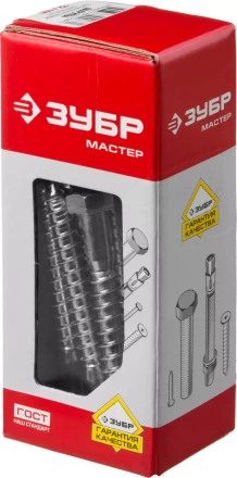 Шурупы ЗУБР &quot;МАСТЕР&quot; с шестигранной головкой, оцинкованные, 12x100мм, 15шт 4-300451-12-100 купить в Екатеринбурге