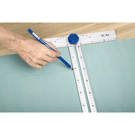 ЗУБР Т-угольник алюминиевый с подвижной направляющей, Профессионал (34389) купить в Екатеринбурге