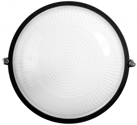 Светильник уличный СВЕТОЗАР влагозащищенный, круг, цвет черный, 60Вт SV-57251-B купить в Екатеринбурге