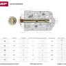 Болт анкерный ЗУБР с пластиковым кольцом, желтопассивированный, 10х100мм, ТФ2, 20шт 4-302312-10-100 купить в Екатеринбурге