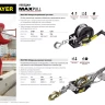 Лебедка ручная барабанная STAYER "MASTER", тяговая, тросовая, 0,7т, 8м 43112-0.7 купить в Екатеринбурге