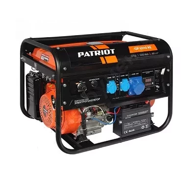 Бензогенератор Patriot GP-6510 AE купить в Екатеринбурге