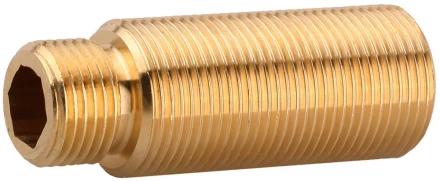 Муфта ЗУБР &quot;ШиреФит&quot; соединит. проходная &quot;внешн. резьба-внешн/внутр. резьба&quot; с накидн. гайками, 1/2&quot;- 3/4&quot; / 1/2&quot;, 71 мм 51590-071-1/2 купить в Екатеринбурге