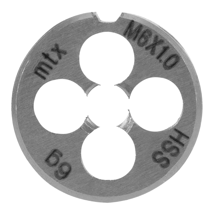 Плашка М6 х 1 мм, Р6М5 Matrix 770759 купить в Екатеринбурге