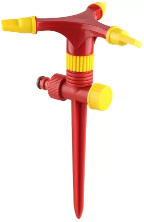 Распылитель GRINDA &quot;CLASSIC Quick-Connection System&quot; круговой регулируемый на пике, пластмассовый, 3 сопла 8-427610_z01 купить в Екатеринбурге