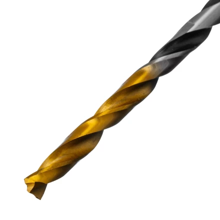 Сверло спиральное по металлу 3,5 x 70мм, Р6М5, Golden Tip, многогранная заточка, 2шт. Denzel 718270 купить в Екатеринбурге