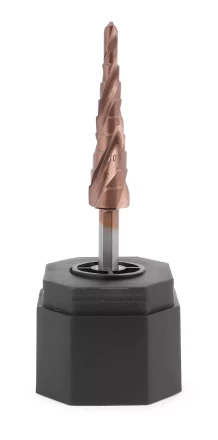 Ступенчатое сверло MESSER HSS CO 4-12х9 с кобальтовым покрытием и тремя спиральными канавками. купить в Екатеринбурге