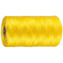 Шпагат STAYER многоцелевой полипропиленовый, d=1,5 мм, желтый, 110 м, 32 кгс, 0,8 ктекс 50077-110