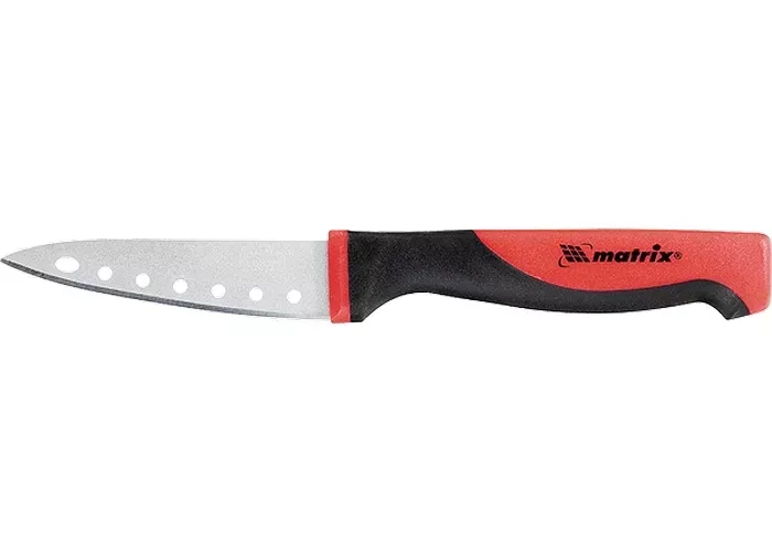 Нож поварской "SILVER TEFLON" small 80 мм тефлоновое покрытие полотна MATRIX KITCHEN 79146 купить в Екатеринбурге