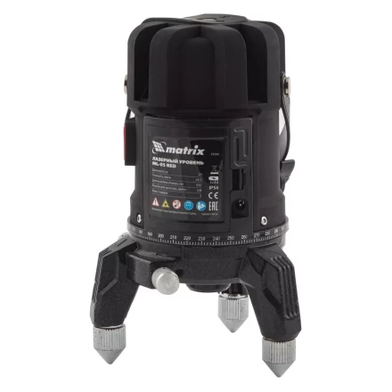 Лазерный уровень ML 05 Red, 20 м, 635 нм, резьба 5/8&quot; Matrix 35066 купить в Екатеринбурге