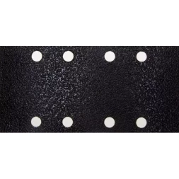 Лист шлиф. универсал. URAGAN &quot;Оптимален для мягких пород дерева&quot; 8 отверстий по линии, для ПШМ, P80, 80х166мм, 10шт 907-21101-080-10