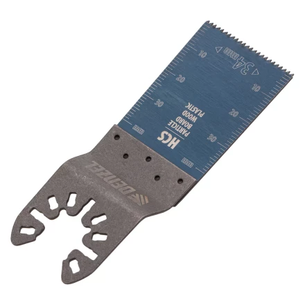 Насадка для МФИ режущая пазовая прямая, HCS, по дереву, 34 х 1.4 мм, мелкий зуб Denzel 782312 купить в Екатеринбурге