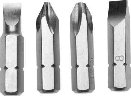 Набор STAYER &quot;PROFI&quot; Биты для ударно-поворотной отвертки, Cr-V, 38мм, 4 предмета 25667-S4 купить в Екатеринбурге