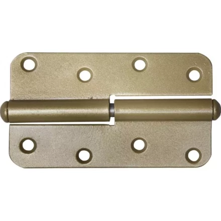 Петля накладная стальная &quot;ПН-110&quot;, цвет бронзовый металлик, правая, 110мм 37655-110R купить в Екатеринбурге