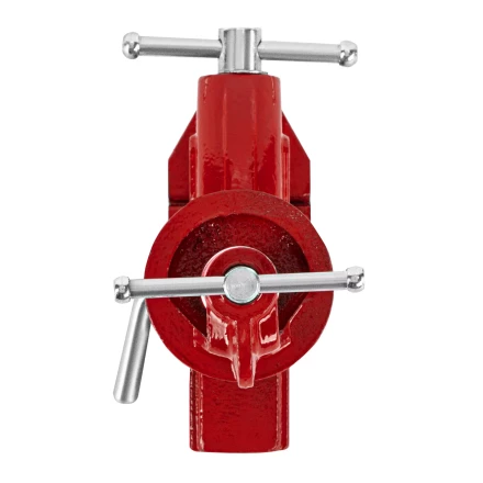 Тиски слесарные MTX 50 мм настольные поворотные c наковальней 18675 купить в Екатеринбурге