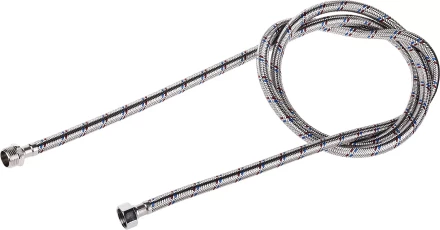 Подводка гибкая ЗУБР для воды, оплетка из нержавеющей стали, г/ш 1/2&quot; - 2м 51005-G/S-200 купить в Екатеринбурге