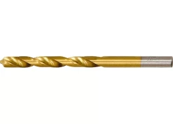 Сверло по металлу 5,5 мм HSS нитридтитановое покрытие цилиндрический хвостовик MATRIX 717550