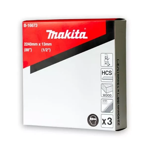Набор полотен Makita B-16673 для ленточной пилы купить в Екатеринбурге