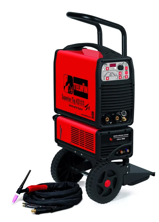 Сварочный аппарат Telwin SUPERIOR TIG 421 DC-HF/LIFT AQUA  TIG ACC  купить в Екатеринбурге