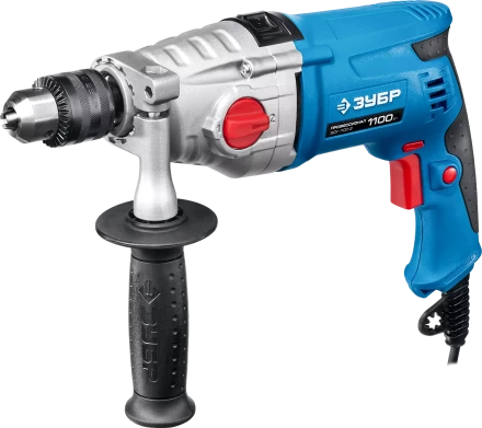 Дрель ударная двухскоростная + кейс ЗДУ-1100-2 ЭРМКМ2 серия ПРОФЕССИОНАЛ купить в Екатеринбурге