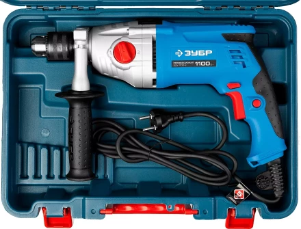 Дрель ударная двухскоростная + кейс ЗДУ-1100-2 ЭРМКМ2 серия ПРОФЕССИОНАЛ купить в Екатеринбурге