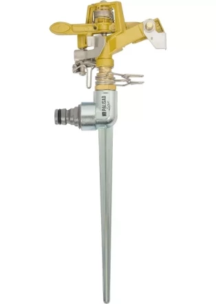 Разбрызгиватель импульсный (латунный) со штырём PALISAD LUXE 65479 купить в Екатеринбурге