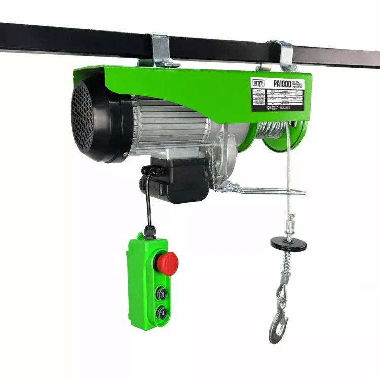 Мини таль электрическая стационарная HITCH РА1000 500/1000кг 12/6м 220В (SZ086106) купить в Екатеринбурге