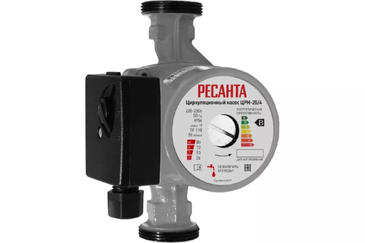 Циркуляционный насос Ресанта ЦРН-25/4 77/7/1 купить в Екатеринбурге