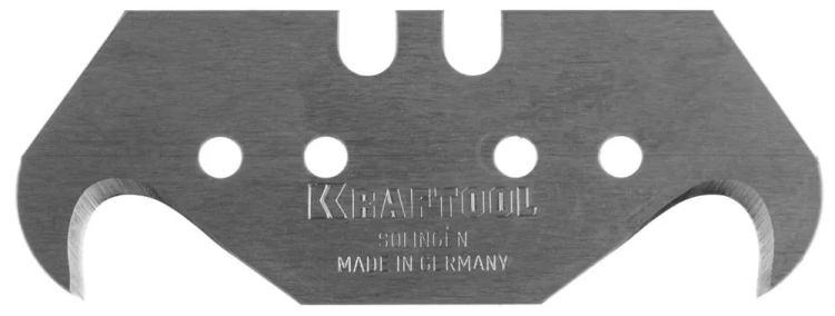 Лезвие KRAFTOOL "PRO" "SOLINGEN"сменное,для универ ножей,легиров инстр сталь,многоур закалка,типS24,18,7х50х0,50мм,5шт 09643-S5_z01 купить в Екатеринбурге