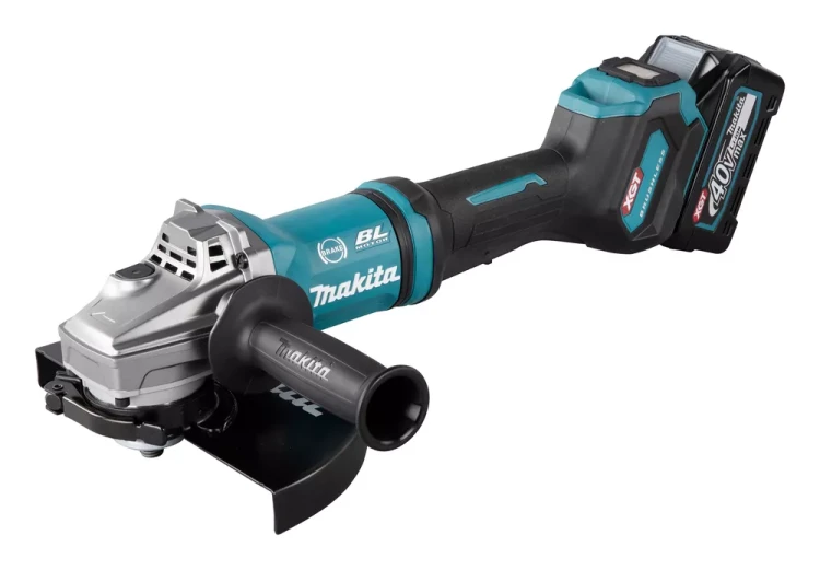 Аккумуляторная угловая шлифовальная машина  XGT Makita GA038GT201 купить в Екатеринбурге