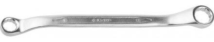 Ключ ЗУБР &quot;ПРОФИ&quot; гаечный накидной изогнутый, Cr-V сталь, хромированный, 10х12мм 27132-10-12 купить в Екатеринбурге