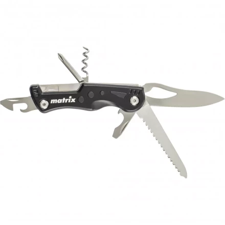 Нож многофункциональный 7 функций в чехле 107 мм Matrix 17624 купить в Екатеринбурге
