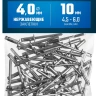 ЗУБР 4.0 x 10 мм, 50 шт, нержавеющие заклепки, Профессионал (313166-40-10) купить в Екатеринбурге