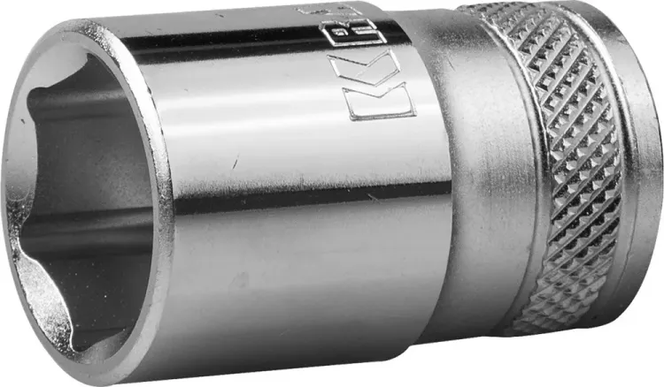 Торцовая головка KRAFTOOL "INDUSTRIE QUALITAT", Cr-V, FLANK, хромосатинированная, 1/2", 17 мм 27805-17_z01 купить в Екатеринбурге
