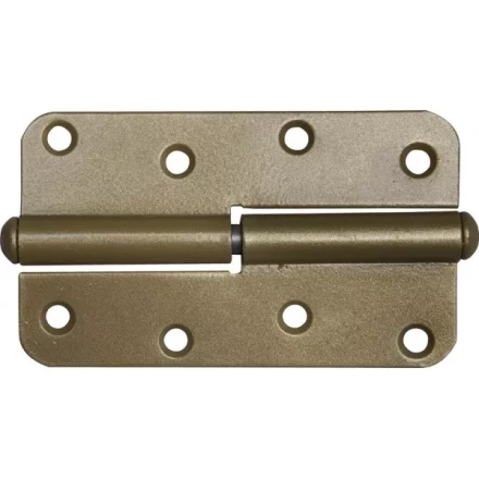 Петля накладная стальная &quot;ПН-110&quot;, цвет золотой металлик, правая, 110мм 37653-110R купить в Екатеринбурге