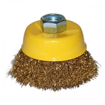 Щетка для УШМ М14/65 мм чашечная сталь прямая Энкор 51530 купить в Екатеринбурге