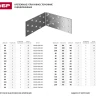 Крепежный угол ЗУБР "МАСТЕР" равносторонний, 60х40х40мм, 1шт 310206-060-040 купить в Екатеринбурге