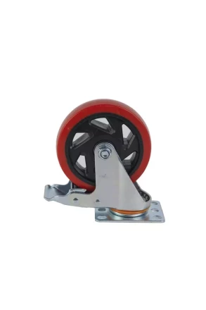 Колесо поворотное усиленное полиуретан SCBM 55 125 мм с тормозом 1027250 купить в Екатеринбурге