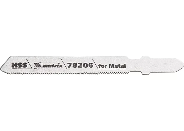 Полотна для электролобзика по металлу 3 шт T118G 50 х 0,8мм HSS MATRIX Professional 78206 купить в Екатеринбурге