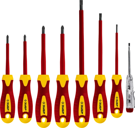 Наборы отверток диэлектрических ПРОФИ ЭЛЕКТРИК серия ПРОФЕССИОНАЛ купить в Екатеринбурге