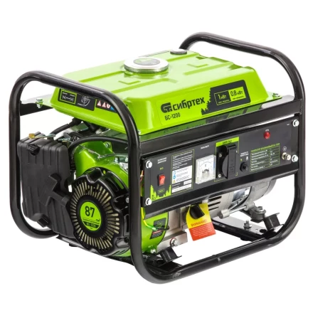 Генератор бензиновый Сибртех БС-1200 94541 купить в Екатеринбурге