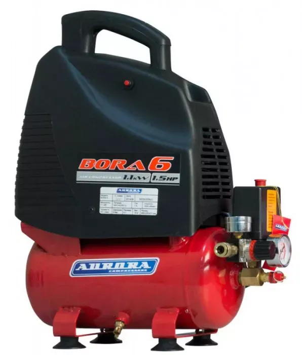 Компрессор безмасляный поршневой прямой привод Aurora BORA-6 купить в Екатеринбурге