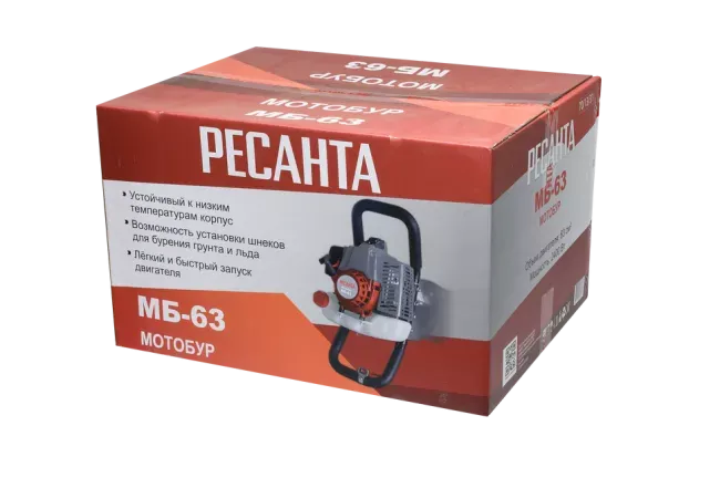 Мотобур МБ-63 Ресанта купить в Екатеринбурге