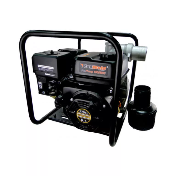 Мотопомпа бензиновая FoxPump G1000-80W FoxWeld купить в Екатеринбурге