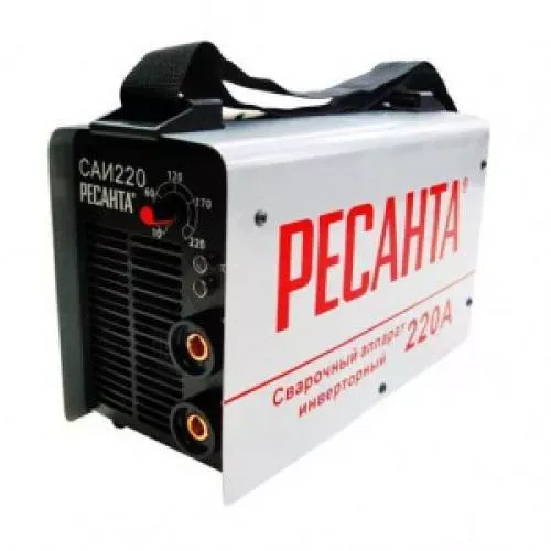 Сварочный инвертор Ресанта САИ-220 в кейсе купить в Екатеринбурге