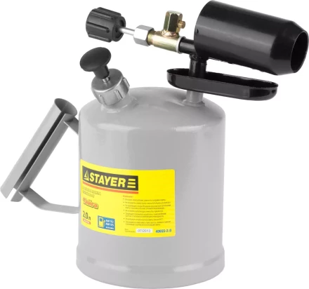 Лампа STAYER "PROFI" паяльная, стальная, 2,0л 40655-2.0 купить в Екатеринбурге