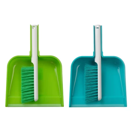 Набор совок с кромкой 300x205 мм и щетка-сметка 275 мм, микс цветов, Home Palisad 93343 купить в Екатеринбурге