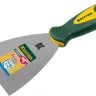 Шпательная лопатка KRAFTOOL с 2-компонент ручк, профилиров нержав полотно, 100мм 10035-100 купить в Екатеринбурге