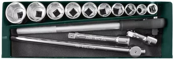Набор головок торцевых 3/4"DR 22-50мм 15предметов Jonnesway S04Н6115SA 47229 купить в Екатеринбурге