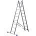 Лестница ЗУБР универсальная, двухсекционная со стабилизатором, 9 ступеней 38821-09 купить в Екатеринбурге